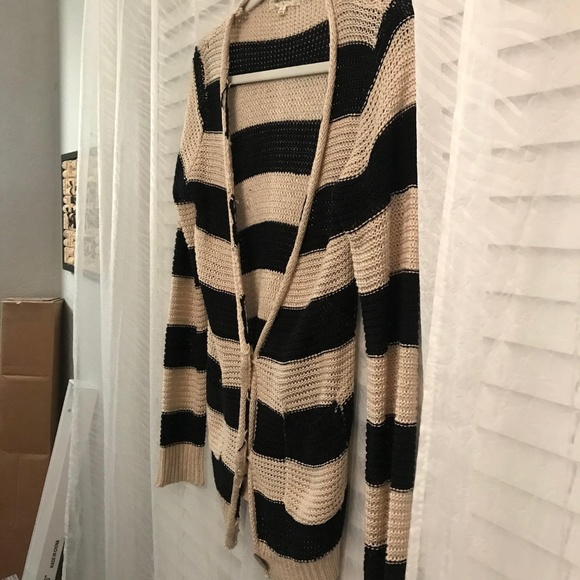 Boutique Striped Knit Sweater - Picture 1 of 4